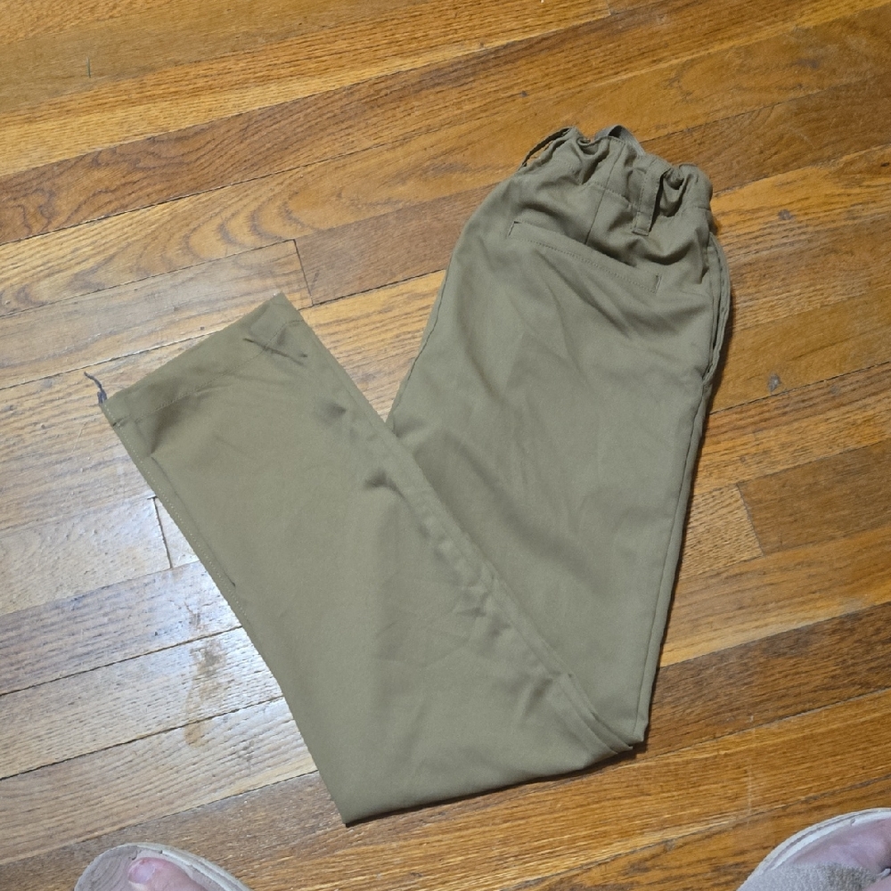 Class Club Tan Casual Bottoms with Elastic Waistband